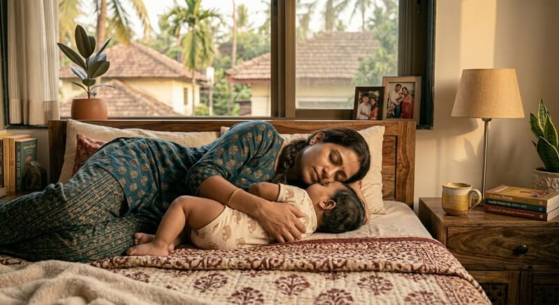 Managing sleep and fatigue as part of postpartum care routine