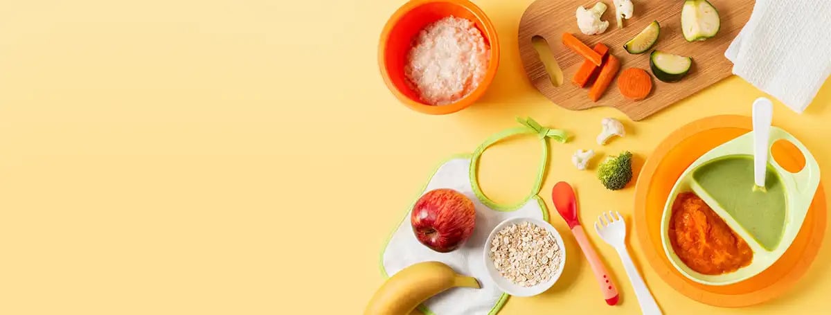 6 month baby food chart and recipes