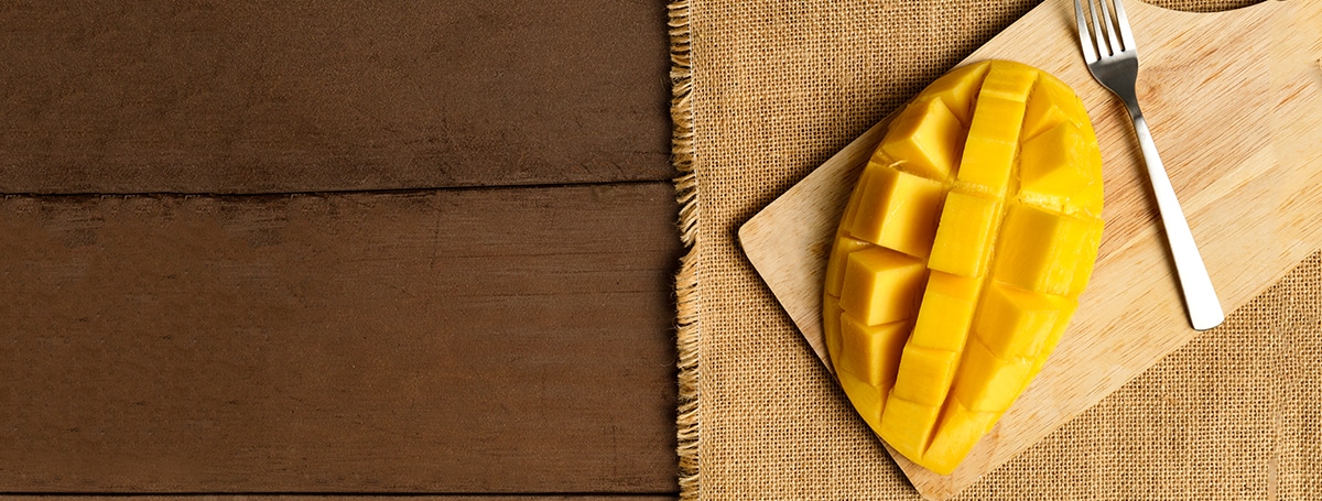 high angle view yellow bread table