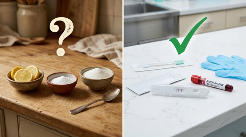 घरेलू प्रेगनेंसी टेस्ट बनाम मेडिकल प्रेगनेंसी टेस्ट किट — तुलना
