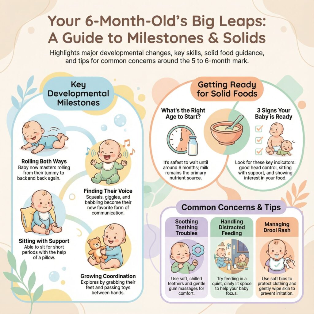 6th Month Baby Care Guide