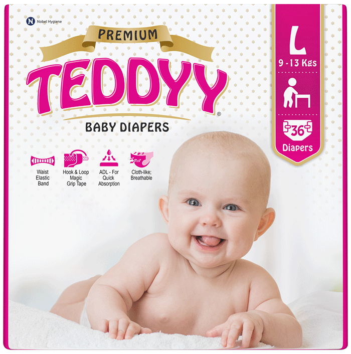 Teddyy Premium Tape Diapers