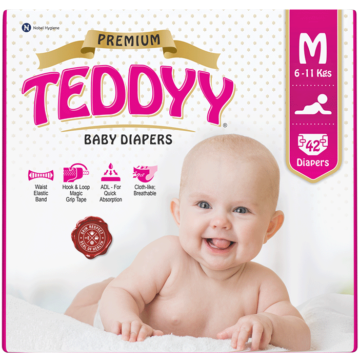 Teddyy Premium Tape Diapers