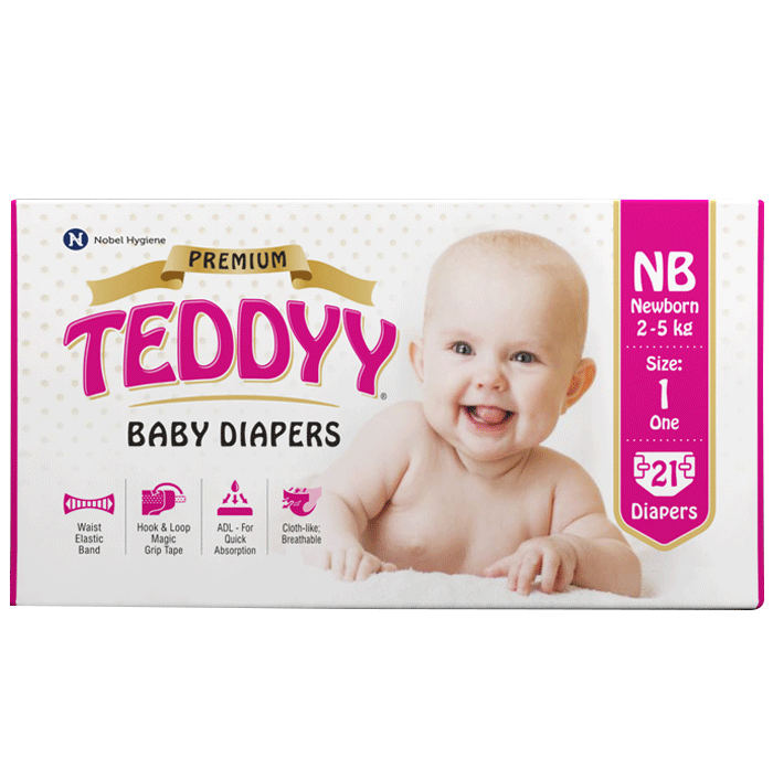 Teddyy Premium Tape Diapers